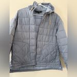 Free Country  Puffer Coat Jacket Hood Light Blue Lightweight Size S M Comfy Photo 3