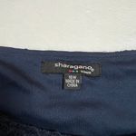 Sharagano Round Neck Lace A-Line Dress Size 16W Knee Length Party Minimalist Photo 3