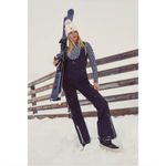 Free People Powder Vixen Softshell Bib in Black XS Photo 3