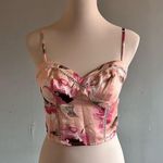 Nordstrom NWT ontwelfth Floral Pink Crop Top | Size: L Photo 0