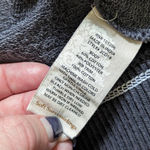 Soft Surroundings  Oasis Terrycloth Hoodie Charcoal Gray Womens Medium Hooded Top Photo 4