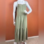 Z Supply  Light Green Maxi Dress Size Medium.   E11 Photo 7