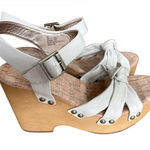 Kork’s Off White Dawson Wedge Sandals Size 9 New Without Box Photo 0