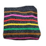 Lou & grey  Multicolor Striped Mock Neck Pullover Sweater Women’s XS Gray Stripe Photo 7