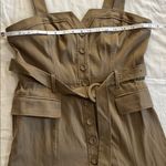 La Ligne $425 Button Down Midi Desi Dress Belted Sz 8 Green Photo 13