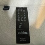 Adidas  Golf Quarter Zip Fleece Pullover Womens Size 2XL White Blue Lightweight Photo 2