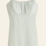 Abercrombie & Fitch  Tie Sleeve Ruffle Mini Dress Mint Pastel Light Green‎ Size M Photo 0