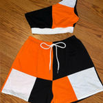 SheIn NWOT-Colorblock coord set Photo 0