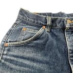 Lee Vintage  Women’s Size 30 Frayed Hem Cutoff Long Jean Shorts 100% Cotton Denim Photo 10
