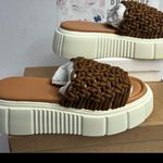 Anthropologie Maeve Crochet Platform Sandals casual flattering walking casual classic summer Photo 3