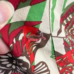 Vintage Y2K Gap Stretch Tropical Floral Print Strapless Dress Women’s Size 6 Red Photo 3