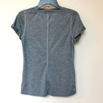 The North Face Shirt Women’s Small Gray Flash Dry Short Sleeve Pullover Photo 1