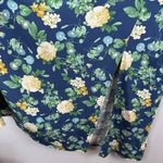 Old Navy  Slip Maxi Dress Women's XL Multi Floral Pleated Spaghetti Sun Summer Photo 7