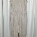 Athleta Cream Balance Jumpsuit Sz.L Photo 8