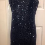 Lucy in the Sky Blue Sapphire Bodycon Dress Photo 2