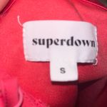 superdown  Revolve Ramona Double Strap One Shoulder Romper in Pink Size Small Photo 2