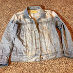 Pilcro and the Letterpress Pilcro Denim Jacket Light Wash Jean Jacket Casual Everyday‎ Jacket M Photo 0