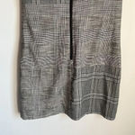 Alice + Olivia Coley Paneled Prince of Wales Checked Woven Mini Dress Photo 9