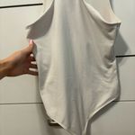 Abercrombie & Fitch Abercrombie White Cutout Bodysuit Photo 5