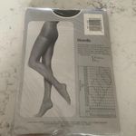 Christian Dior Vintage Dior Diorella pantyhose sandalfoot top control sheer leg olive size 4 Photo 2