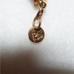 Source Unknown Vintage PE Stamped Copper/Grey Leather Braided Everyday Chain Necklace Photo 5