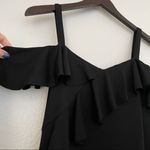 Bailey44 Nwt BAILEY 44 Jungle Canopy Cold-Shoulder Dress Black Large Photo 4