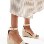 Wedge Nude Heels Tan Size 10 Photo 0