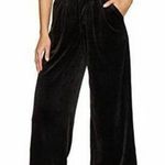 Juicy Couture  Black Cropped Velour Pant Size Large Photo 0