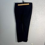 Talbots Deep Navy Seasonless Wide Leg Career Pants Stretch Classic Size 10 Curvy Photo 9