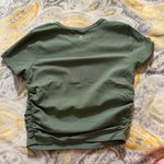 Lululemon  all it takes ribbed tee shirt green eucalyptus size 8 Photo 1