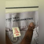 Gap The Slim City Khakis by Size 2R Crop Pants Coupe Urbaine Etroite Lilac NWT Photo 6