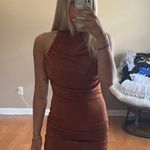 Tic Toc Ruched Bodycon Dress Photo 0