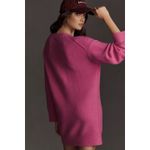 Daily Practice Anthropologie Pink Fuzzy Sweater Dress Medium Cozy Lounge Photo 1
