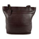 Coach Vintage 1998 Tribeca 9098 Dark Brown Leather Shoulder Bag Purse Costa Rica Photo 0