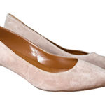 Aquatalia Women's Suede Leather Pointed Toe Kitten Heels Made in Italy Size 9.5 Photo 0