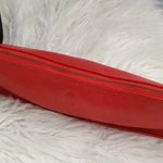 Ralph Lauren  Vintage Leather Red Clutch Photo 4