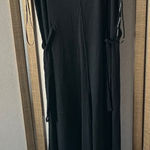 Double Zero  Classic Black tank style ribbed jumpsuit, medium Photo 0