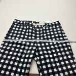 Banana Republic Factory Avery Mid Rise Cropped White Black Print Size 8 NEW Photo 9