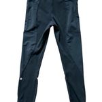 Lululemon Invigorate 7/8 Tight Low Rise Mesh Panel Leggings Black Size 4 Photo 1