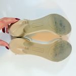 Bandolino Madia Open Toe Natural Patent Stiletto Sandals Buckle Strap Heels 8.5 Photo 5