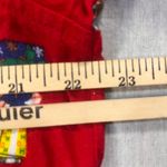 Old Navy  Christmas cat dog print pajama top red button shirt women’s L festive Photo 3