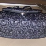 Beaded Sasha Evening Bag With Intricate Design & Long Strap Black Photo 9