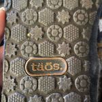 Taos Navy Sweater Knit Camping Outdoor Granola Preppy Suede Cabin Boots Size 7 Photo 7