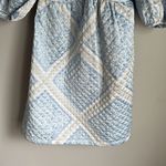 NEW En Saison Quilted Scarf Print Dress Blue Size XS Photo 5