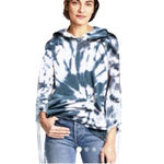 Young Fabulous and Broke Tie-Dye Hooded Sweatshirt Medium Cinched Waist & Cuffs Photo 1
