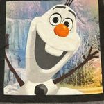 Disney ’s Olaf Frozen #selfie scoop neck racerback lighthearted casual tank small Photo 1