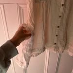 Free People  sleevless gauze button down dress- Small Photo 5