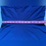 Susana Monaco NWT Revolve X Dark Blue Pleated Cowl Neck Flare Tank Dress - Small Photo 5