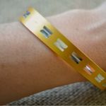 Beautiful Rare Vintage Bangle from W. Germany From the 1960’s set of two. Gold Photo 3