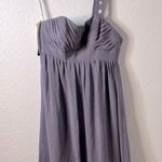 Alfred Angelo Party Dress Single Strap Victorian Lilac Size 10 New! Photo 0
